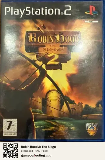 Robin Hood 2: The Siege PlayStation 2, PAL box front