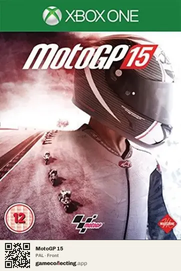 MotoGP 15 Xbox One, PAL box front