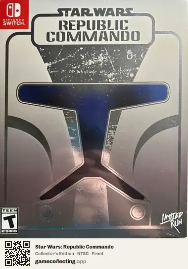 Star Wars: Republic Commando Nintendo Switch, NTSC box front