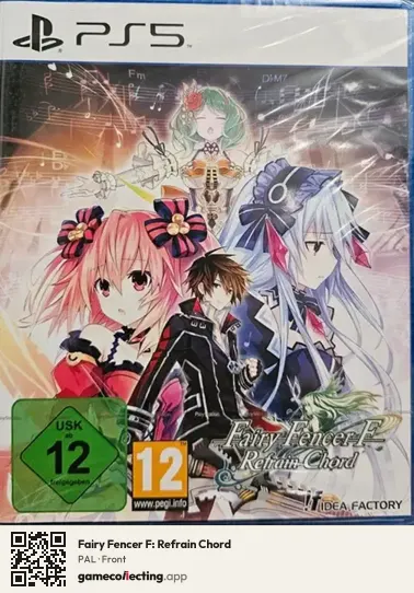 Fairy Fencer F: Refrain Chord PlayStation 5, PAL box front
