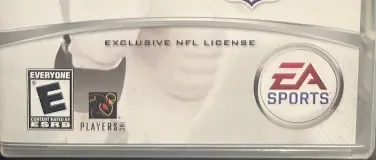 Madden NFL 06, the ESRB box on its front