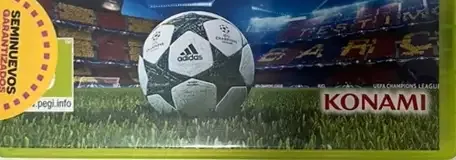 Pro Evolution Soccer 2017, the PEGI square on its front