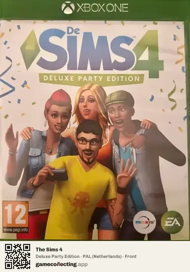 The Sims 4 Xbox One, Netherlands box front