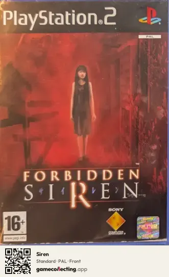 Siren PlayStation 2, PAL box front