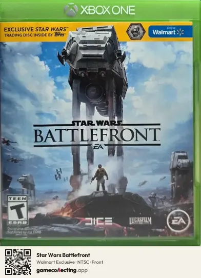 Star Wars Battlefront Xbox One, NTSC box front