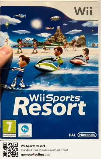 Wii Sports Resort Nintendo Wii, Nordic countries box front