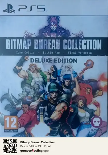 Bitmap Bureau Collection PlayStation 5, PAL box front