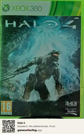 Halo 4 Xbox 360, Netherlands box front