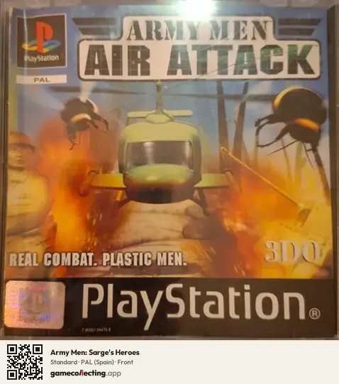 Army Men: Sarge's Heroes PlayStation, Spain box front