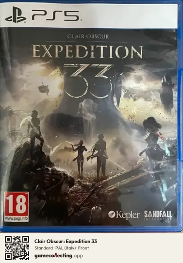 Clair Obscur: Expedition 33 PlayStation 5, Italy box front