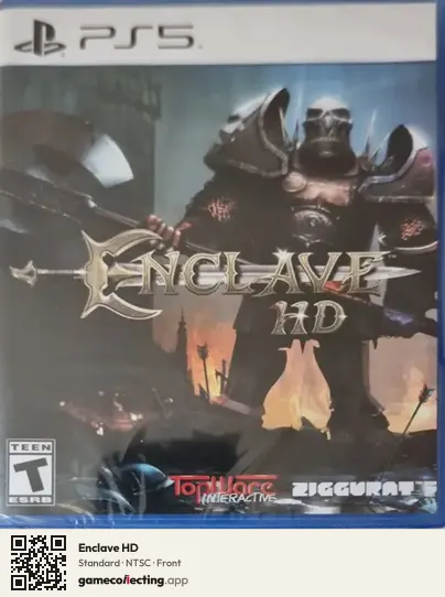Enclave HD PlayStation 5, NTSC box front