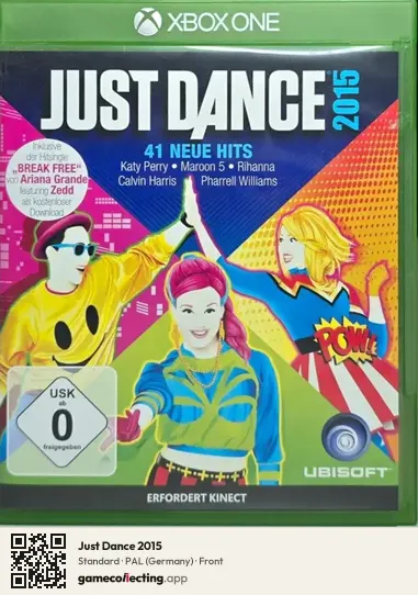 Just Dance 2015 Xbox One, Germany box front