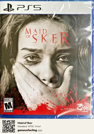 Maid of Sker PlayStation 5, NTSC box front