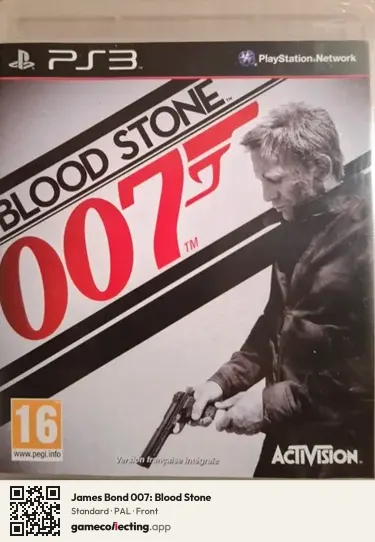 James Bond 007: Blood Stone PlayStation 3, PAL box front