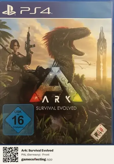Ark: Survival Evolved PlayStation 4, Germany box front