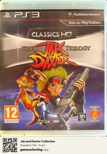 Jak and Daxter Collection PlayStation 3, PAL box front