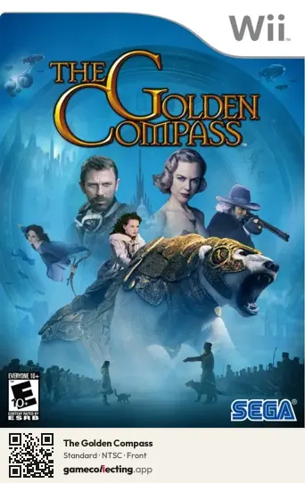 The Golden Compass Nintendo Wii, NTSC box front