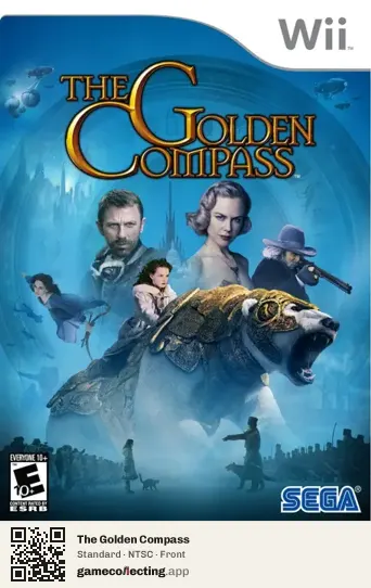 The Golden Compass Nintendo Wii, NTSC box front