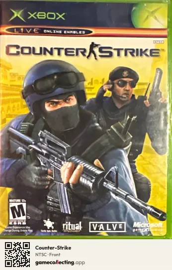 Counter-Strike Xbox, NTSC box front