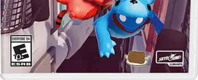 Gang Beasts, the ESRB box on its front