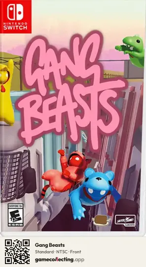 Gang Beasts Nintendo Switch, NTSC box front