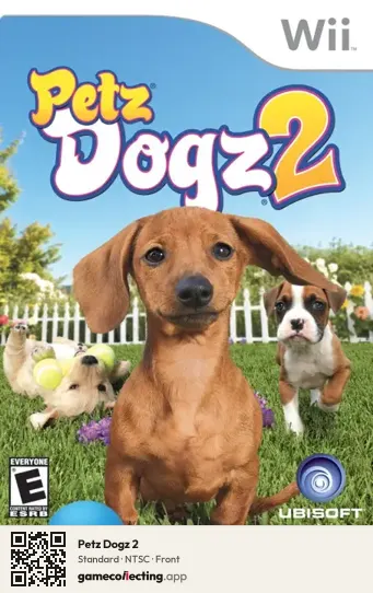 Petz Dogz 2 Nintendo Wii, NTSC box front