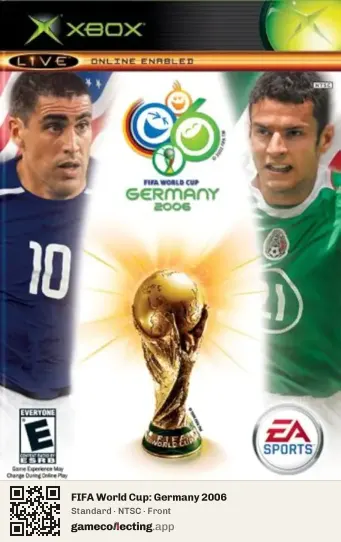 FIFA World Cup: Germany 2006 Xbox, NTSC box front