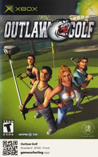 Outlaw Golf Xbox, NTSC box front