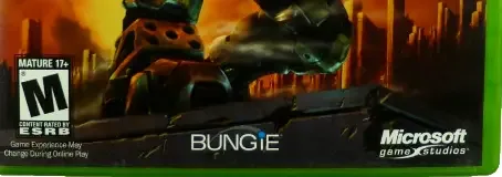Halo 2, the ESRB box on its front