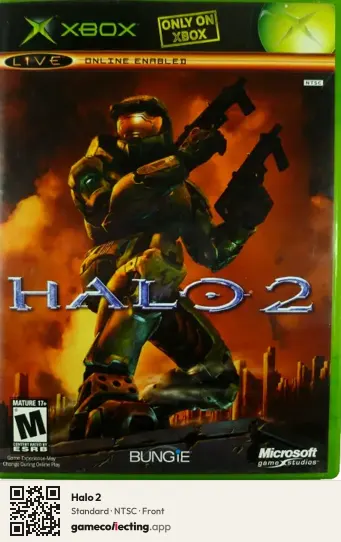 Halo 2 Xbox, NTSC box front