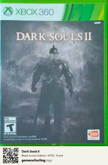 Dark Souls II Xbox 360, NTSC box front