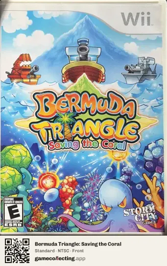 Bermuda Triangle: Saving the Coral Nintendo Wii, NTSC box front