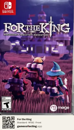 For the King Nintendo Switch, NTSC box front