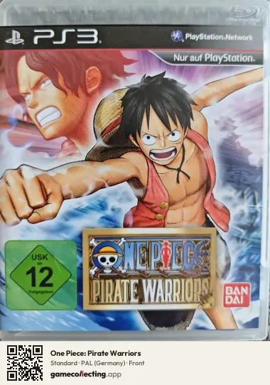 One Piece: Pirate Warriors PlayStation 3, Germany box front