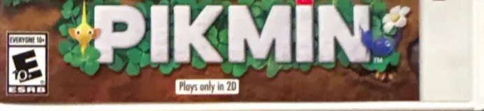 Hey! Pikmin, the ESRB box on its front