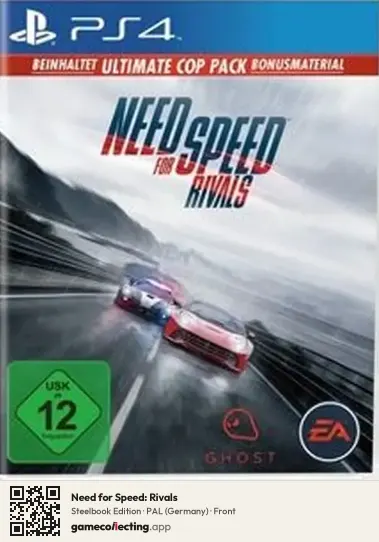 Need for Speed: Rivals PlayStation 4, Germany box front