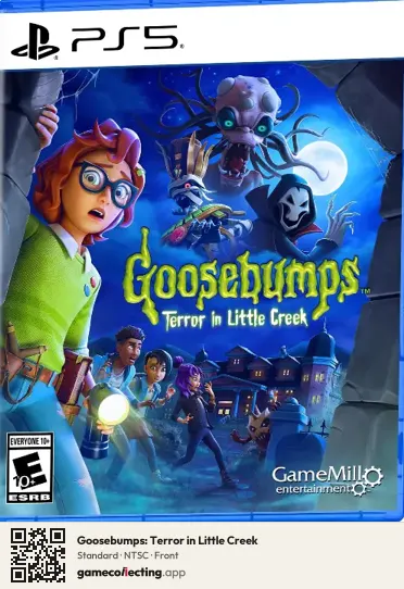 Goosebumps: Terror in Little Creek PlayStation 5, NTSC box front