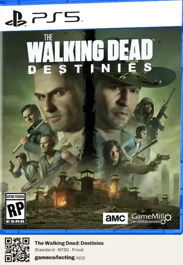 The Walking Dead: Destinies PlayStation 5, NTSC box front