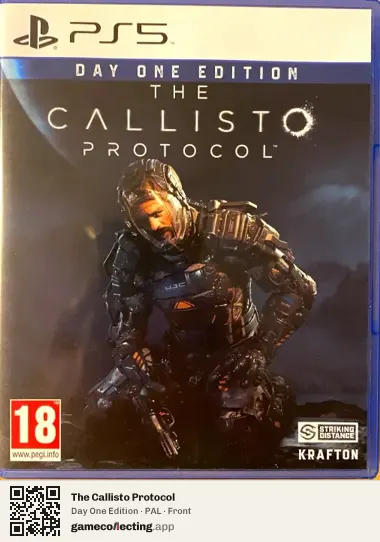 The Callisto Protocol PlayStation 5, PAL box front