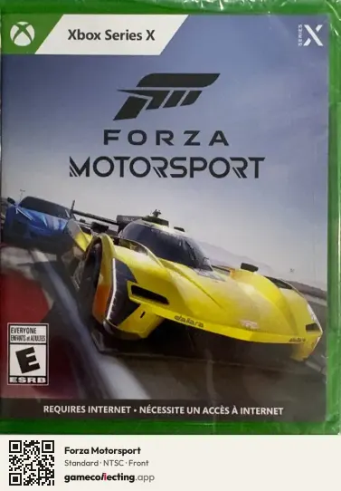 Forza Motorsport Xbox Series X, NTSC box front