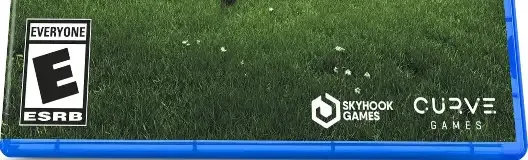 Lawn Mowing Simulator, the ESRB box on its front