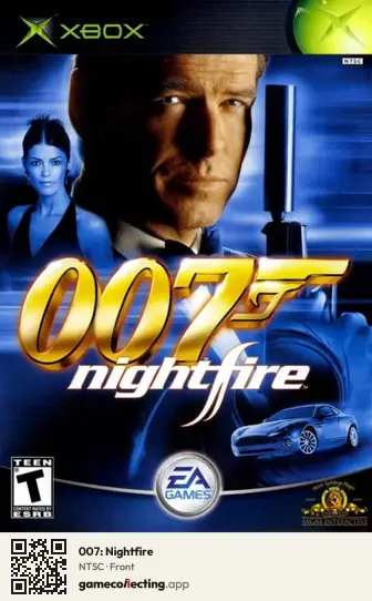 007: Nightfire Xbox, NTSC box front