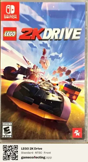 LEGO 2K Drive Nintendo Switch, NTSC box front