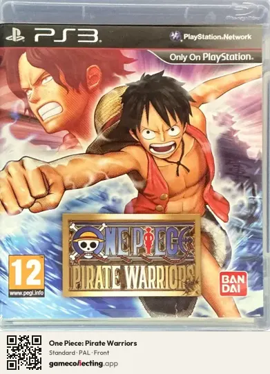 One Piece: Pirate Warriors PlayStation 3, PAL box front