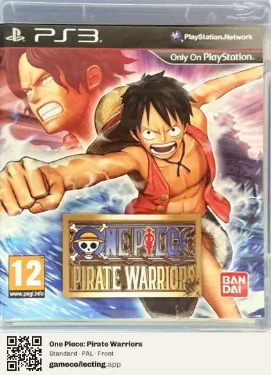 One Piece: Pirate Warriors PlayStation 3, PAL box front