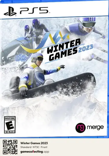Winter Games 2023 PlayStation 5, NTSC box front