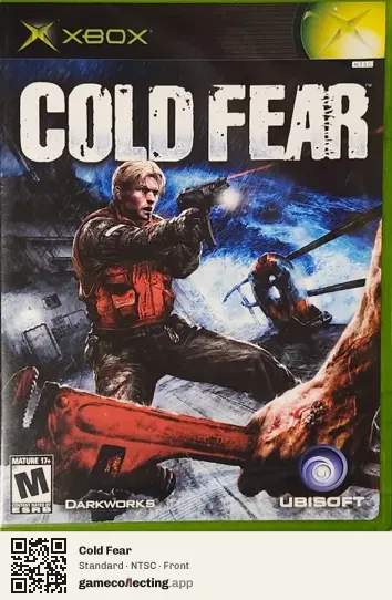 Cold Fear Xbox, NTSC box front