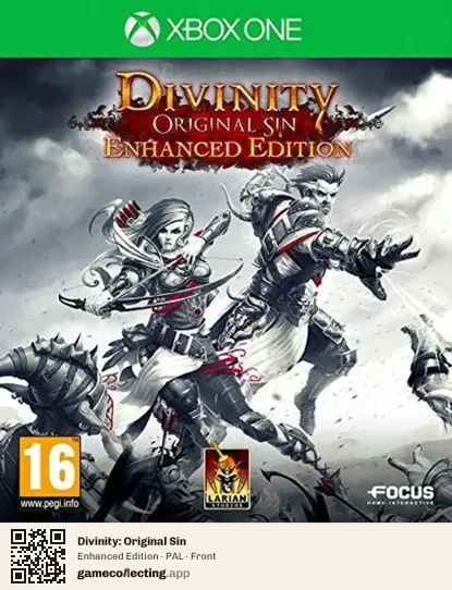 Divinity: Original Sin Xbox One, PAL box front