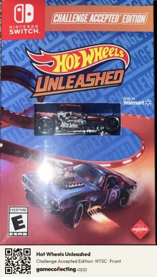Hot Wheels Unleashed Nintendo Switch, NTSC box front