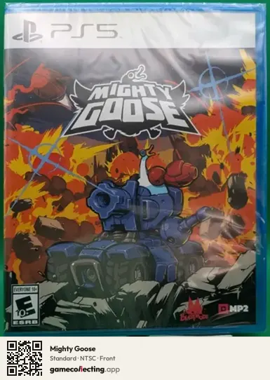 Mighty Goose PlayStation 5, NTSC box front